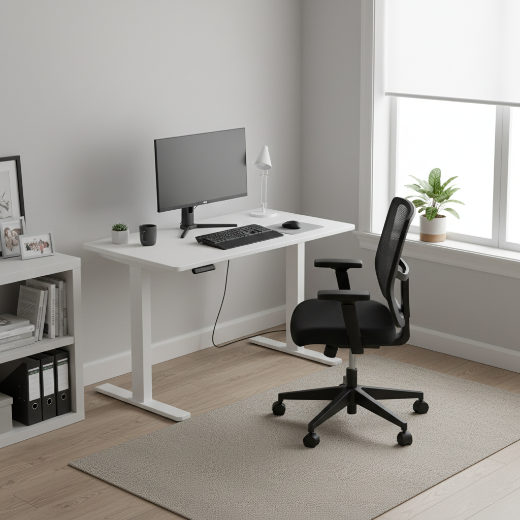 Electric Adjustable Height Standing Desk 40x24 in