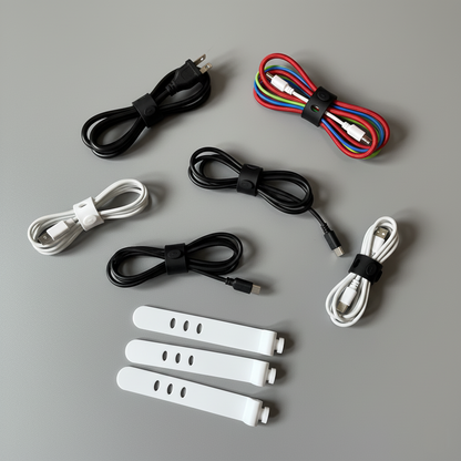 SilicaStrap Cable Organizers
