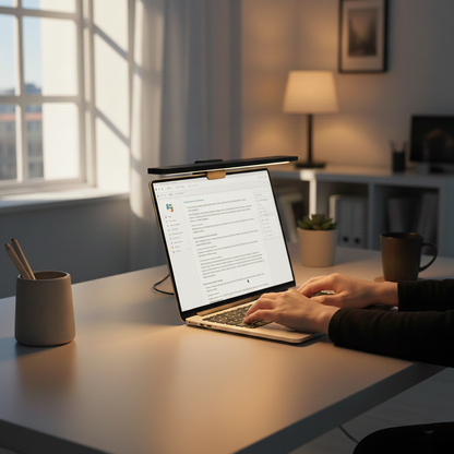 Monitor Light Bar with Glare-Free Desk Lighting